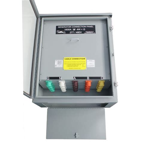 1600a junction box|Generator Connection Boxes .